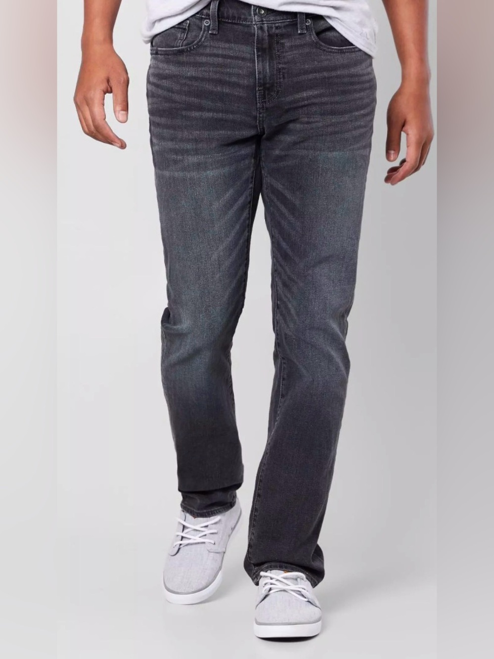 Men's BKE ALEC straight leg washed black BOOTCUT  jeans SIZE 30
32 inch inseam